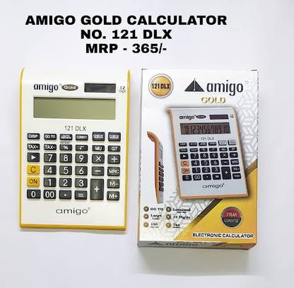 Amigo 121 DLX Basic  Calculator