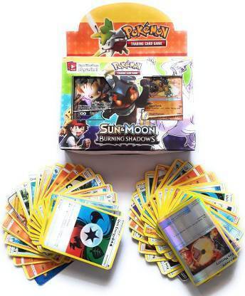 WHITE POPCORN Sun & Moon Burning Shadows " Trading Card Game