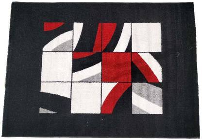 PLAPS Multicolor Polyester Carpet
