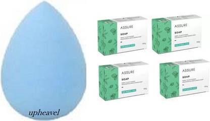 Upheavel BLENDER PUFF WITH Neem Soap (4 x 100 g)