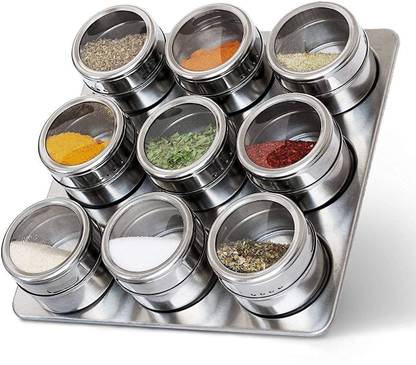 Rustic Spice Set Stainless Steel