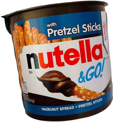 nutella & Go! Hazelnut Spread + Pretzel Sticks Imported Assorted Biscuit