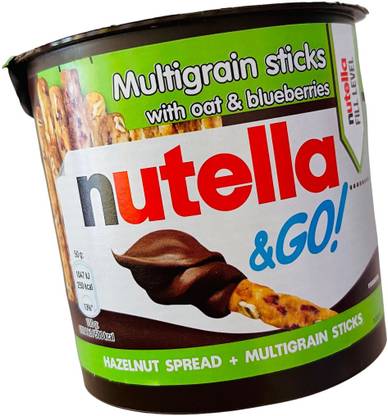 nutella & Go! Hazelnut Spread + Multigrain Sticks With Oat & Blueberries Multi Grain Biscuit