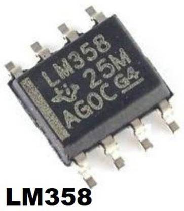 Prime Intact LM358 SMD IC - Low Power Dual Op-Amp IC Electronic Components Electronic Hobby Kit