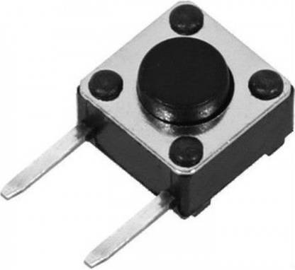 Prime Intact 2 Pin Right Angle Tactile Switch Electronic Components Electronic Hobby Kit