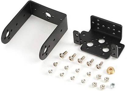 Prime Intact Servo Pan & Tilt Bracket Mount Kit for MG995 MG996R Electronic Components Electronic Hobby Kit