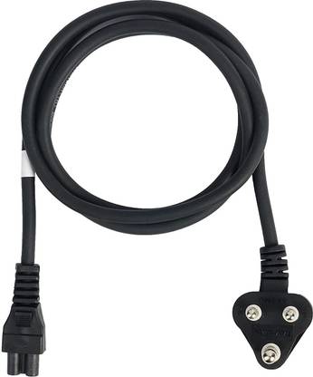 Rebuild Laptop Power Cable Cord 3 Meter Laptop Computer/Notebooks/Video Games/Printers/LCD/SMPS Rack TFT CRT Monitors Charger Power Cable Cord- 3 Pin Adapter Gaming Adapter