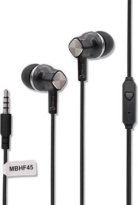 Awadhmart AWM26 Super Bass Earphones anti tangle design Crystal Clear Wired