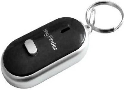 Shopwell LED Whistle Key Finder Flashing Beeping Sound Key Chain