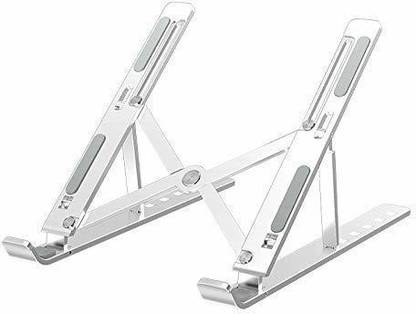 lockup and Adjustable Computer Stand Ergonomic Portable Tablet Stand Foldable Laptop Stand Adjustable Computer Stand Ergonomic Portable Tablet Stand Foldable Aluminium Desk Stand Rotatable Laptop Stand with Adjustable Height Compatible with Universal Laptops