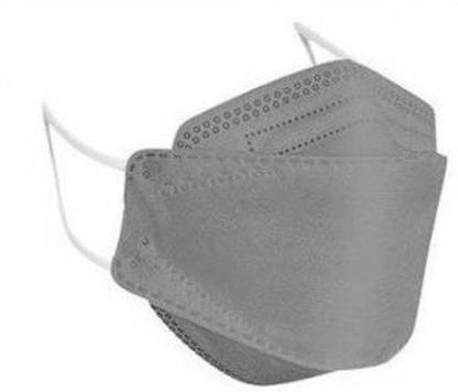Adwit Grey KF94 Reusable, Water Resistant Surgical Mask With Melt Blown Fabric Layer
