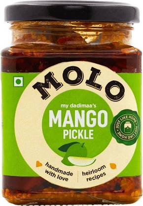 Molo My Dadi's Mango Pickle 250gm Mango, Raw Mango(Kairi) Pickle