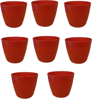 simzgarden SUNFLOWER 7INCH SET OF 8 Plant Container Set