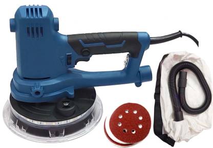 Mass Pro 180mm Round Electric Drywall Sander 750w 2700RPM , Vacuum & LED Light With Attachments DSF02-180 7 inch Random Orbital Sander