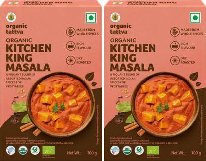 Organic Tattva Kitchen King Masala 100g Each