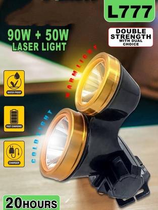 ONLITE JV 90W+50W LASER LIGHT AND DOUBLE STRENGTH Torch