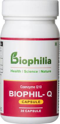 Biophilia BIOPHIL-Q (Coenzyme Q 10 - 30 Caps in Bottle)