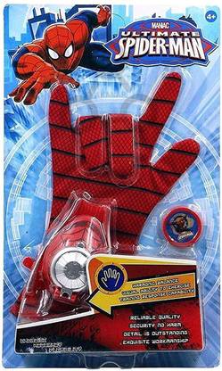 Yashvi toys Spiderman Web Disc Shooter Launcher with Single Hand Wearable Glove 01