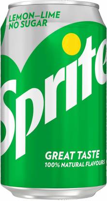 Coca Cola sprite zero sugar - pack of 4 Can