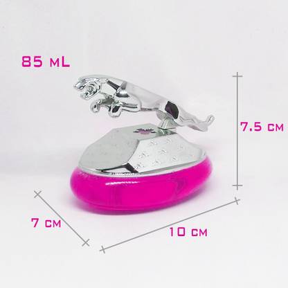 play run Lemon Diffuser Jaguar Refillable Perfume Air Freshener For Car / Home / Office (50 Ml)