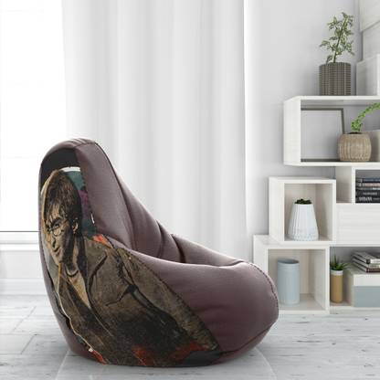 HARRY POTTER XL Printed Bean Bag Teardrop Bean Bag  With Bean Filling
