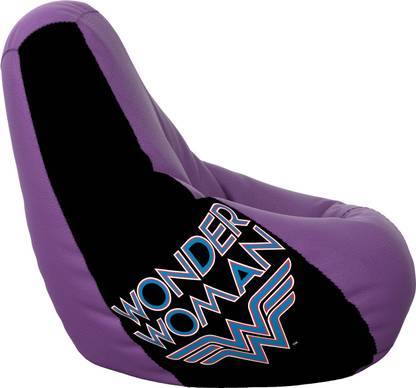 Wonder Woman XXL Tear Drop Bean Bag Cover  (Without Beans)