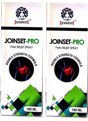 Ayur Mantra Joinset-Pro Spray-Joint Pain Relief Spray-Improves Joints Movement-Long Lasting Pain Relief Spray (Pack Of 2) Spray