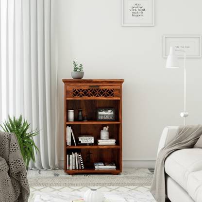 Flipkart Perfect Homes PureWood Sheesham Book Shelf