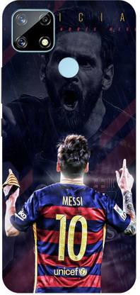 PICHKU Back Cover for REALME C25S- RMX3197LIONEL,MESSI,ARGENTINA,CUP,10,LIONE,FOOTBALL,BARCELONA,JERSEY,SPORTS