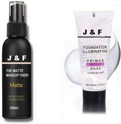 Hudabird Makeup Fixer with Makeup Base Tube Primer Waterproof 150 ML