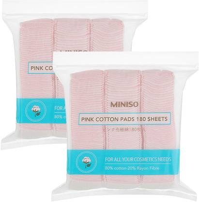 MINISO Cotton Pads for Cleaning Wiping Makeup Remover
