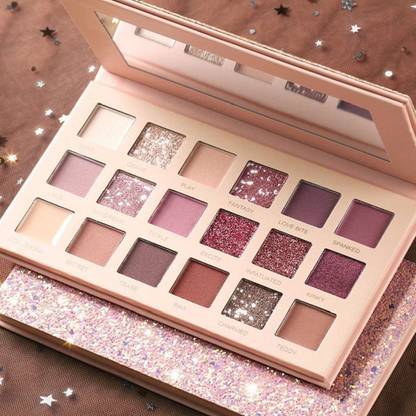 Insta Beauty Color Icon 18 Colors Pigmented Nude Beauty EyeShadow Palette Eye Shadow 18 g