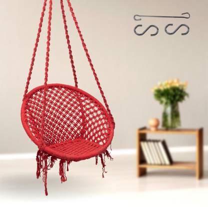 Curio Centre Round Swing Chair with Accessories Cotton Hammock