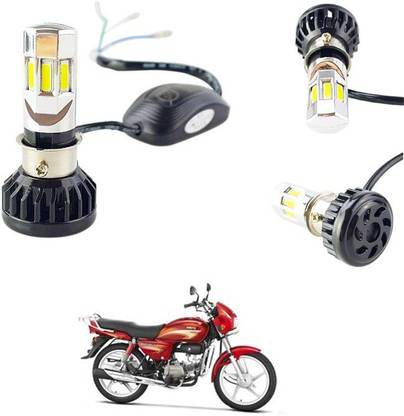 Zieozed LED Headlight for Hero, Honda, Aprilia, Suzuki, TVS, KTM, Bajaj, Yamaha, Indian Universal For Bike