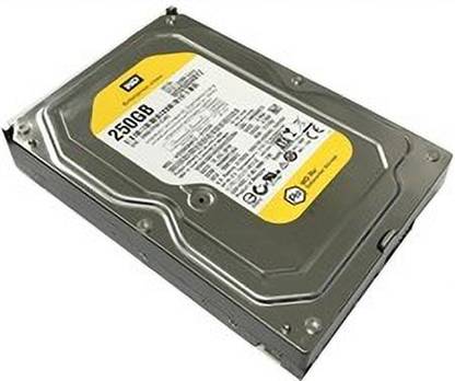 Western Digtal pro 250 GB Desktop Gray SATA Internal Hard Disk Drive (HDD) (WD2503ABYZ)