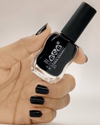 RCR Pastel Nail Enamel - Tar Coal