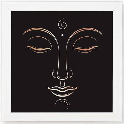 Women Sketch - Abstract White Framed Wall Paper Print