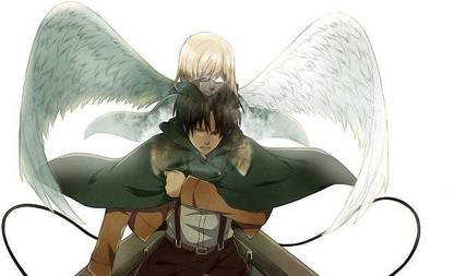 Rivaille Shingeki And Petra Ral Attack On Titan Levi And Petra Matte Finish Poster Paper Print