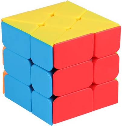 TEMSON Designer Cube 3*3 (Multicolor)