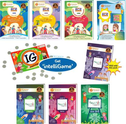 ukg kids 560 pages 7 books bundle ace early learning worksheets writing practice in english maths hindi gk evs kg 2 4 6 yrs paperbacks 3h learning buy ukg