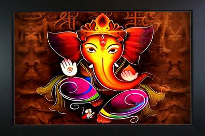RV SALES ganesh ji photo frame Religious Frame