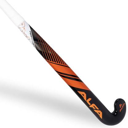 ALFA AX4 Hockey Stick with Stick Bag & Hollow Ball Free Hockey Stick - 95.25 cm