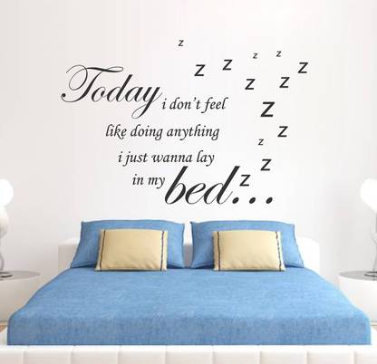 TRIDENT 100 cm Good Night Quotes Removable Sticker