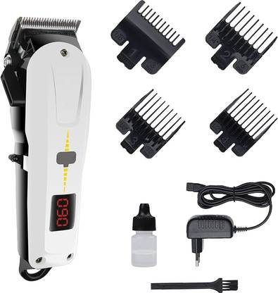 NP SERIES Professional Hair Clipper With Lcd Display Adjustable Razor Perfect Shaver N7 Trimmer 120 min  Runtime 13 Length Settings
