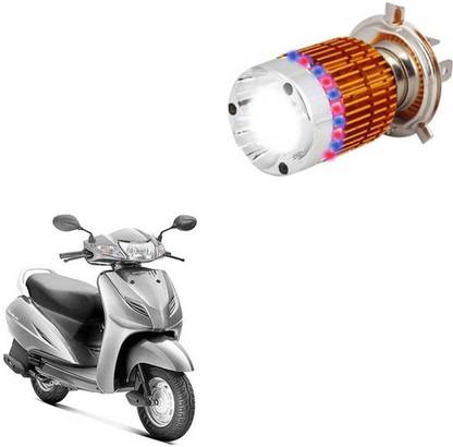 APICAL 3 LED Headlight For Activa 3G Headlight Motorbike LED for Honda (12 V, 35 W)