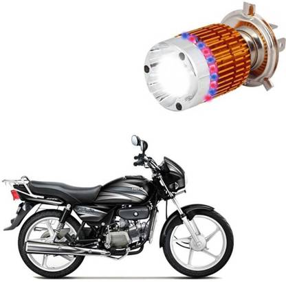 APICAL 3 LED Headlight For Splendor Plus Headlight Motorbike LED for Hero (12 V, 35 W)