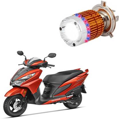 APICAL 3 LED Headlight For Grazia Headlight Motorbike LED for Honda (12 V, 35 W)