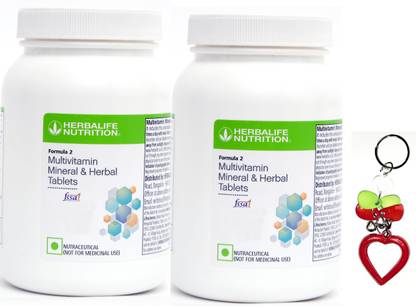 HERBALIFE Formula 2 Multivitamin, Mineral & Herbal Tablets-(90 Tablets)-2 Pack