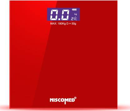 NISCOMED Automatic Personal Digital Weight Machine,Scale With Large LCD Display Weighing Scale