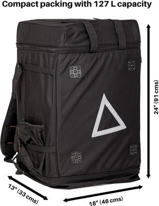 Quaffor Ecommerce/Parcel Delivery Bag Best For All Delivery services Waterproof Backpack